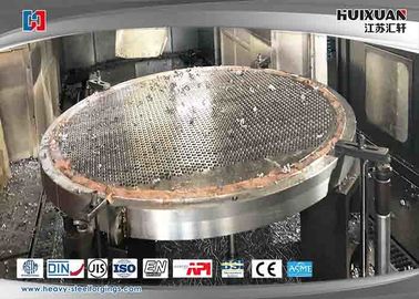 La fragua de la forja del acero de carbono parte el disco forjado resistente del recipiente del reactor de ASME