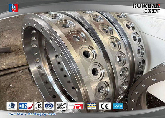Anillo de rodamiento de motor forjado Tratamiento térmico Acero aleado