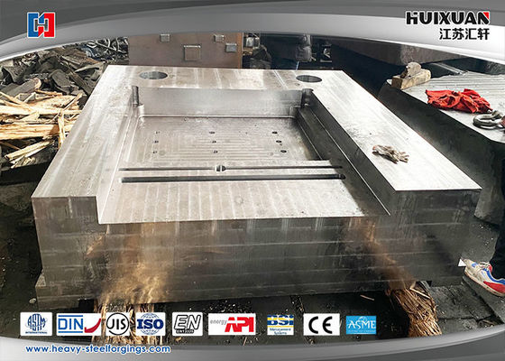 56NiCrMoV7 Alloy Heavy Steel Forgings Heat Treatment Forging Molds