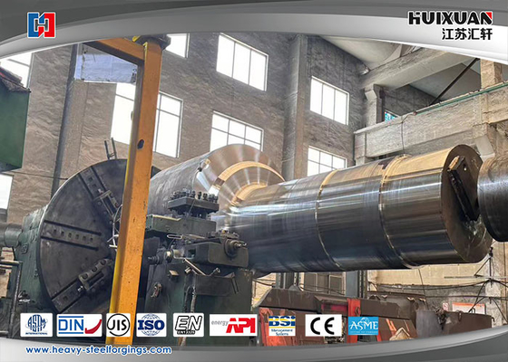 Acero de aleación ASTM SAE 4340 cigüeñal para prensa hidráulica