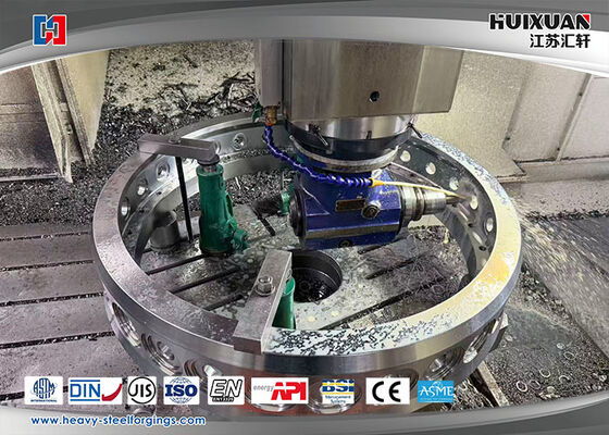 Anillo de rodamiento de motor forjado Tratamiento térmico Acero aleado