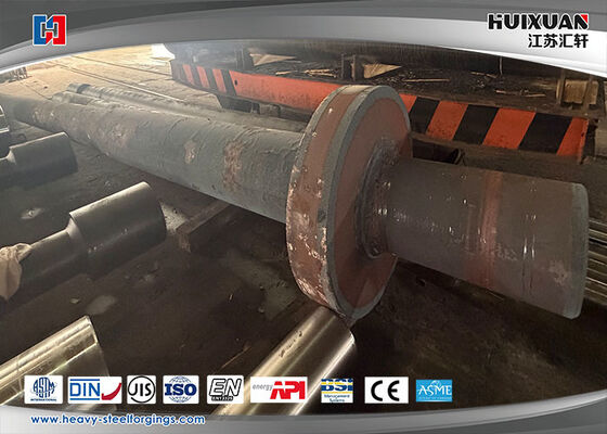 Forjadoras de acero pesado ASME Forjadoras de eje marino, eje de buque, eje de cola, timón